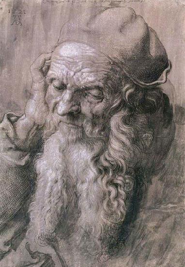 Albrecht Durer Study of a Man Aged Sweden oil painting art
